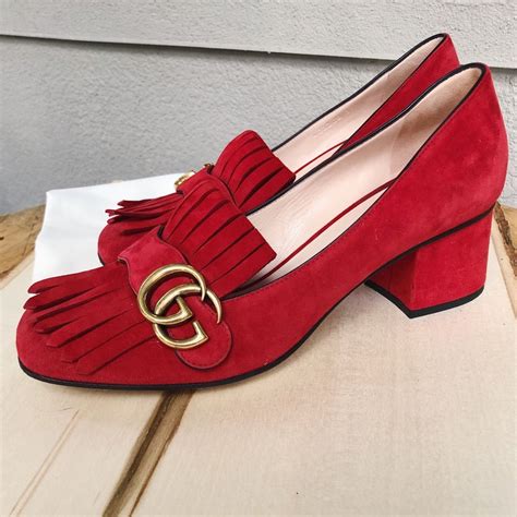 gucci loafers fashion week|Gucci fringe loafer.